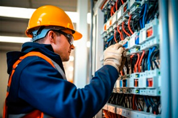Manutenção e montagem de infraestrutura elétrica industrial de baixa e média tensão